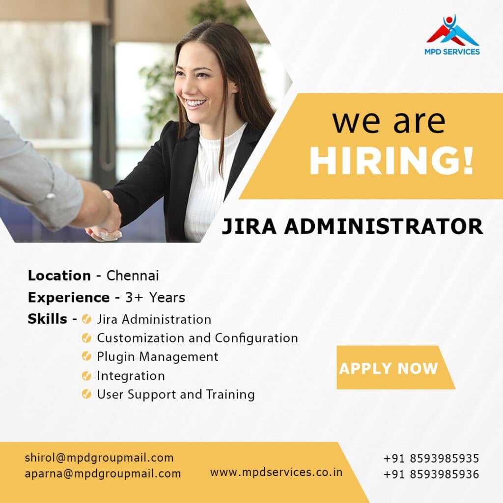 Jira Administrator Jobs in Chennai