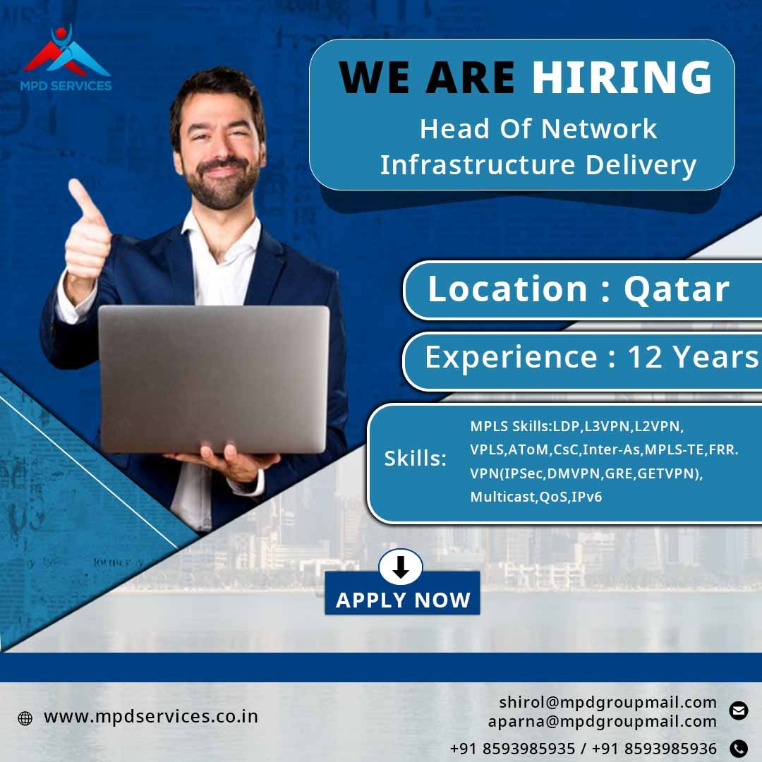 Head of Network Infrastructure Delivery