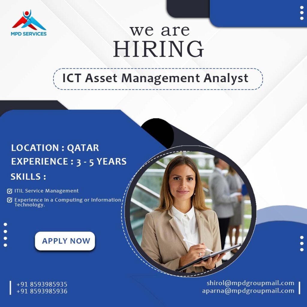 ICT Asset Management Analyst Jobs in Qatar