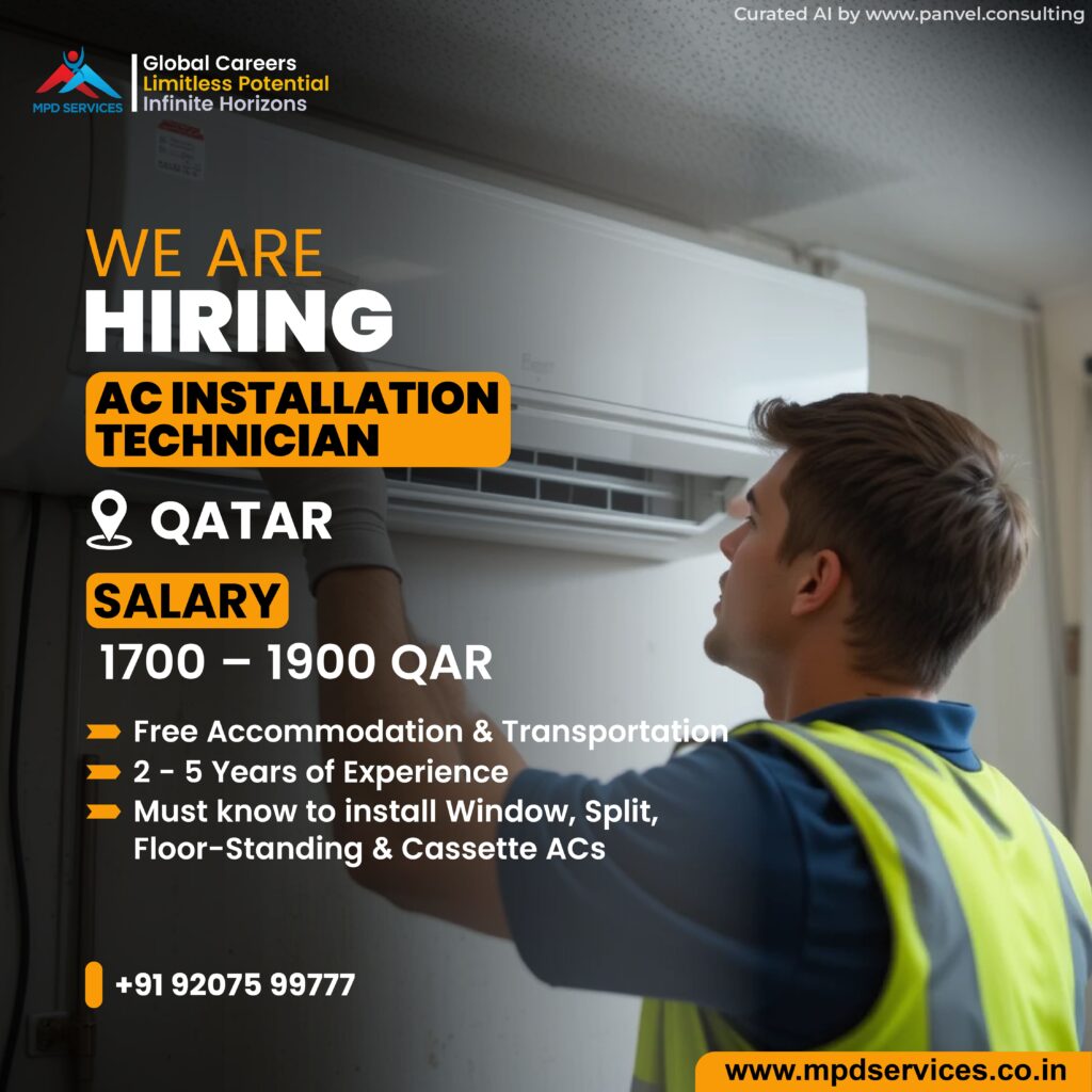 AC INSTALLATION TECHNICIAN | QATAR