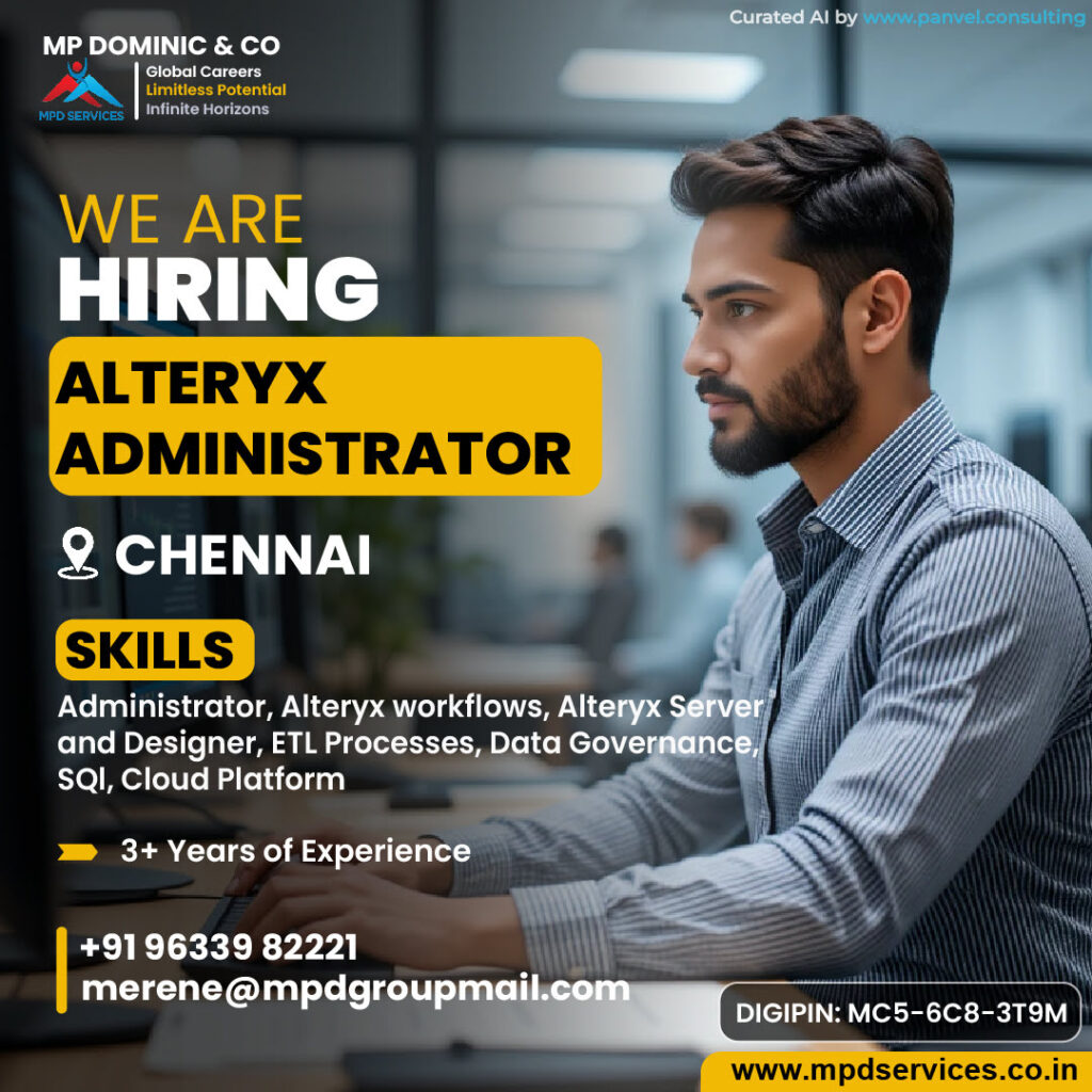 Hiring Alteryx Administrator